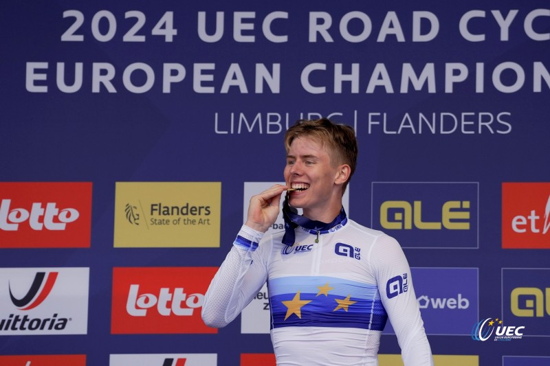 2024 UEC Road European Championships - Limburg - Flanders - Men Junior Road Race 129,7 km - 14/09/2024 -  - photo Luca Bettini/SprintCyclingAgency?2024